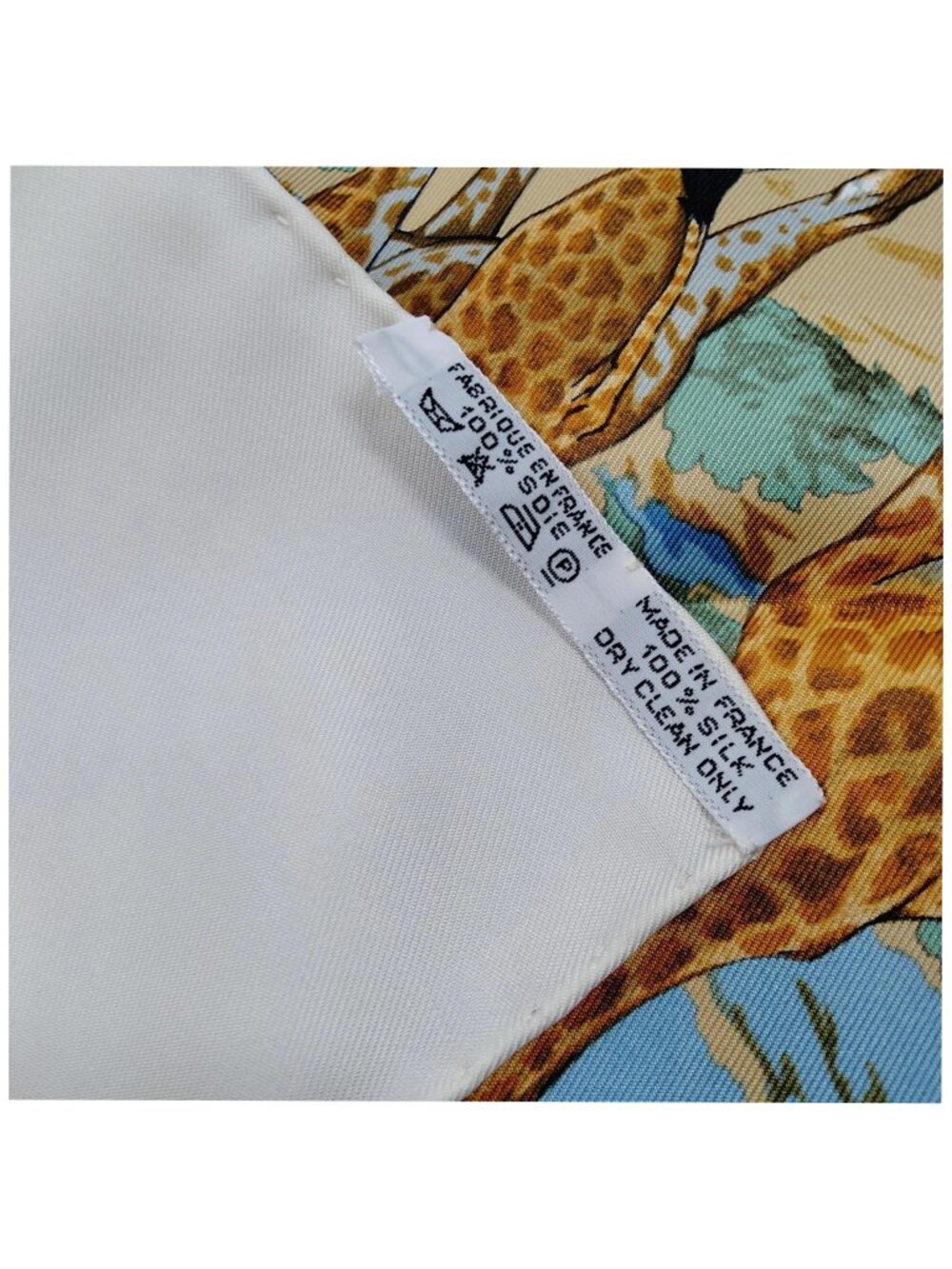 Authentic Hermès Tanzanie Silk Carré 90 Scarf Safari Animal Print - Picture 9 of 10